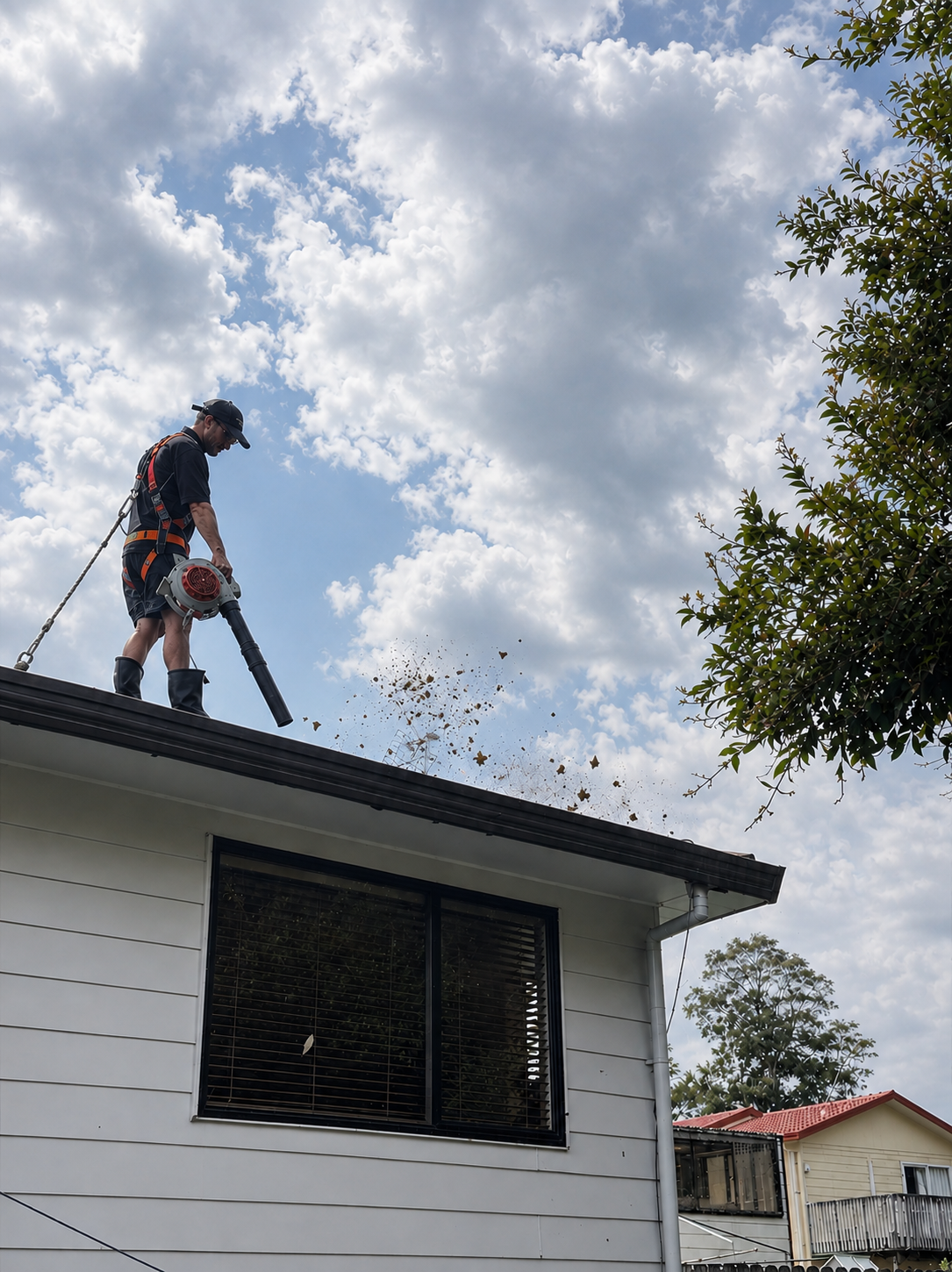 Flushing and testing every downpipe
