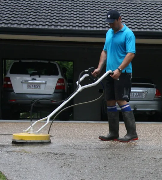 Driveway cleaning